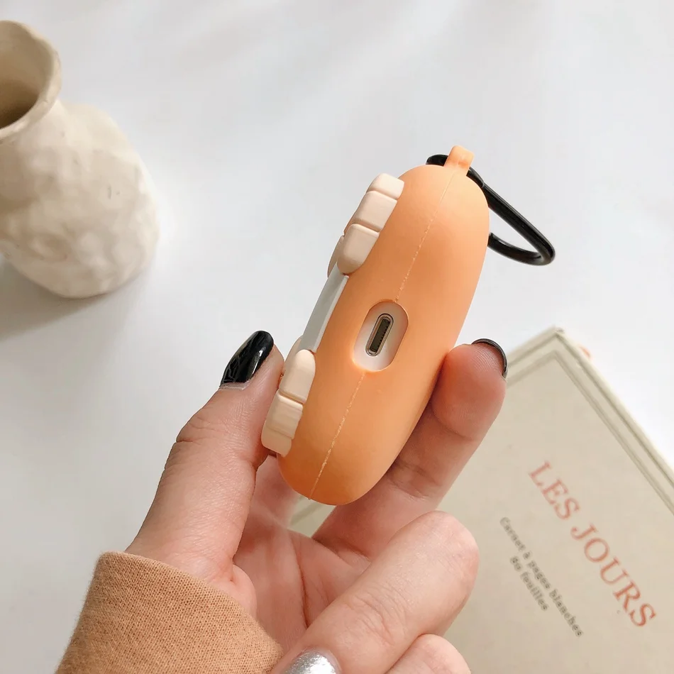 Чехол для наушников для Airpods Pro, силиконовый чехол, красивое с медведем и собакой, 3D мультяшный Кот, чехол для наушников для Apple Air pods Pro 3, чехол s, брелок