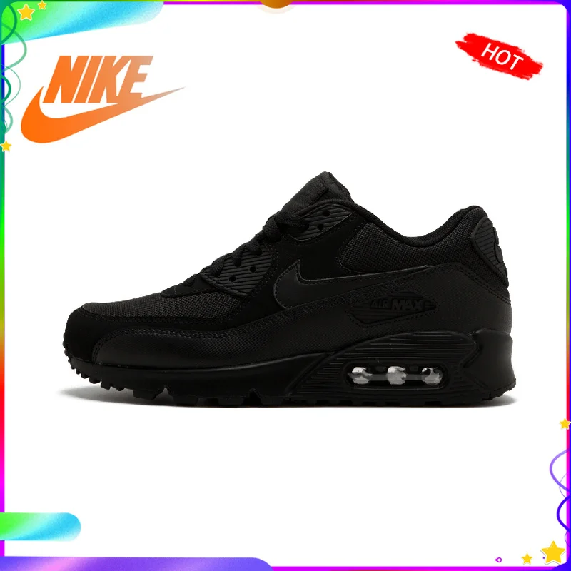 

Original Authentic NIKE Men's AIR MAX 90 ESSENTIAL Breathable Running Shoes Sneakers Sport Outdoor Comfortable 537384-090