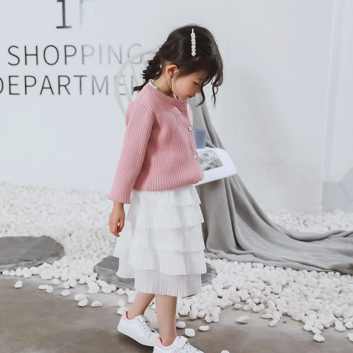 Новые детские кардиганы, кардиганы для девочек 1-7 лет, Свитера для девочек