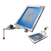 

Simple Screen Printing Butterfly Frame Hinge Clamp Press Equipment Machine DIY