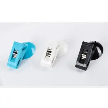

2 Multi-Function Car Convenient Glasses Clip Car Suction Cup Clip Sun Visor Storage Bag Sunglasses Card Holder