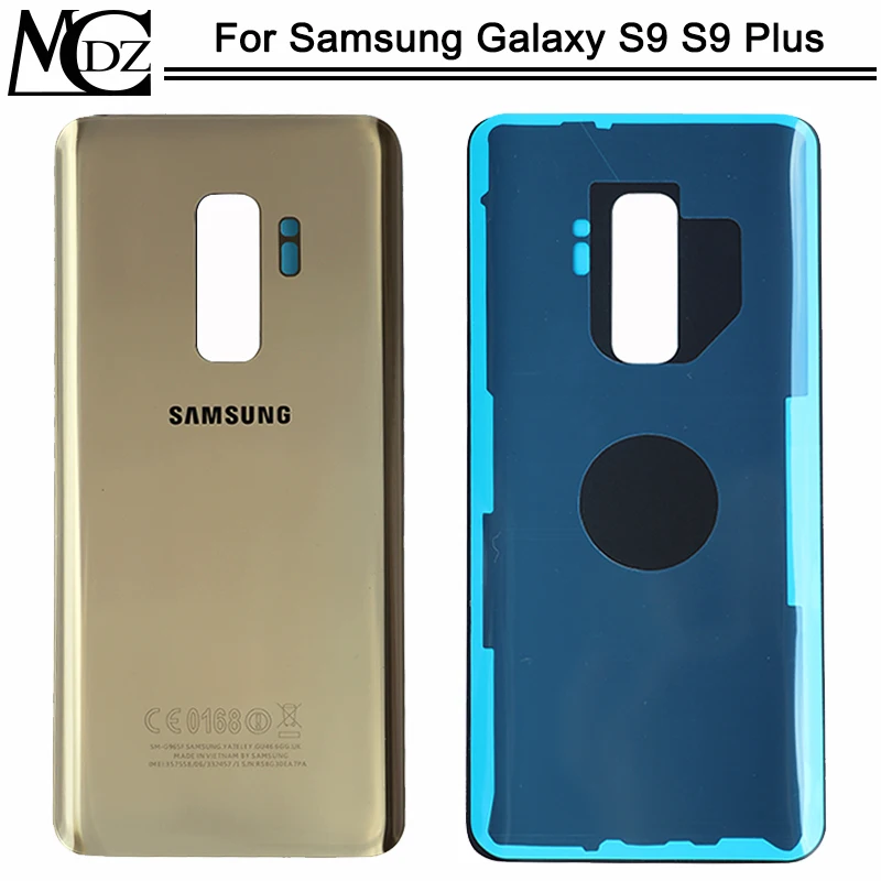 10 шт. чехол для samsung Galaxy S9, G960, S9 Plus, S9+ G965F, задняя крышка для батареи, задняя крышка для двери и стекла