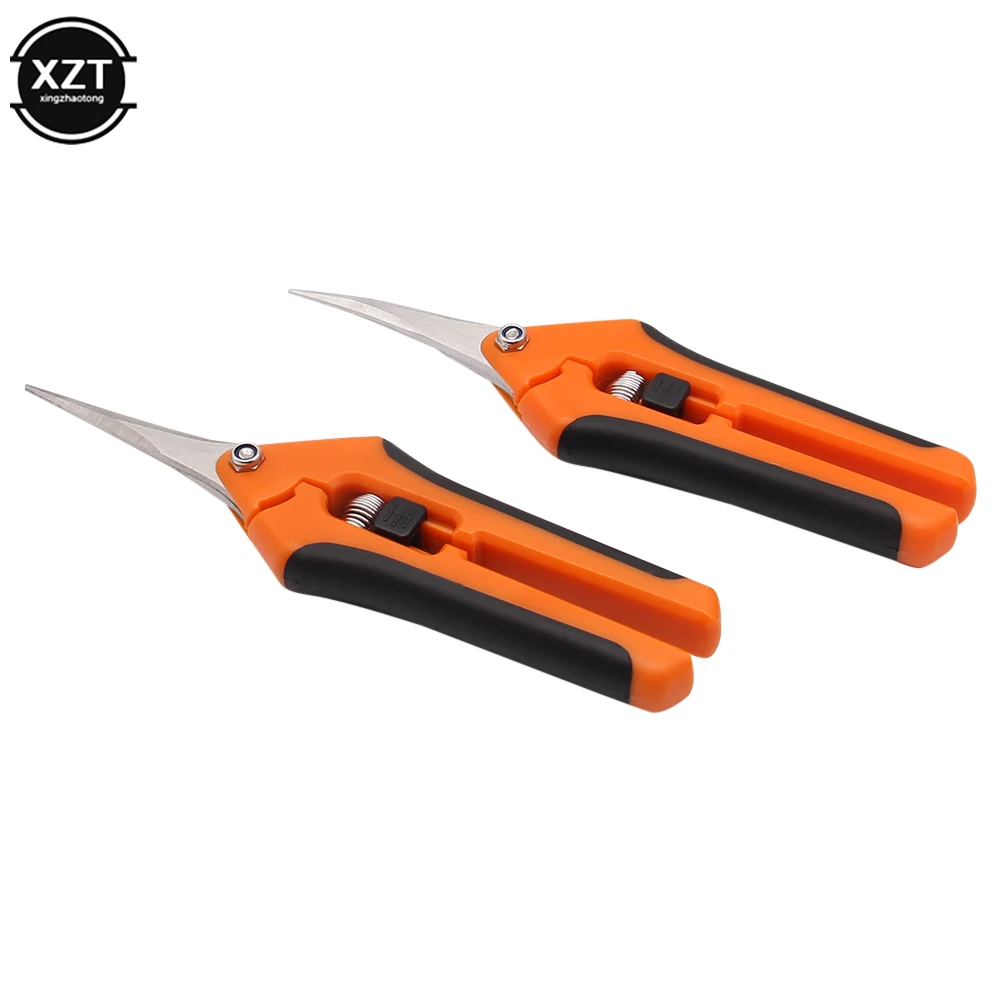 Description Picture 3 of item1 PC Garden Tools Secateurs Bonsai Shears Metal Gardening Scissor Pruning Tool Hand Cutter Fruit Picking Weed Household Potted
