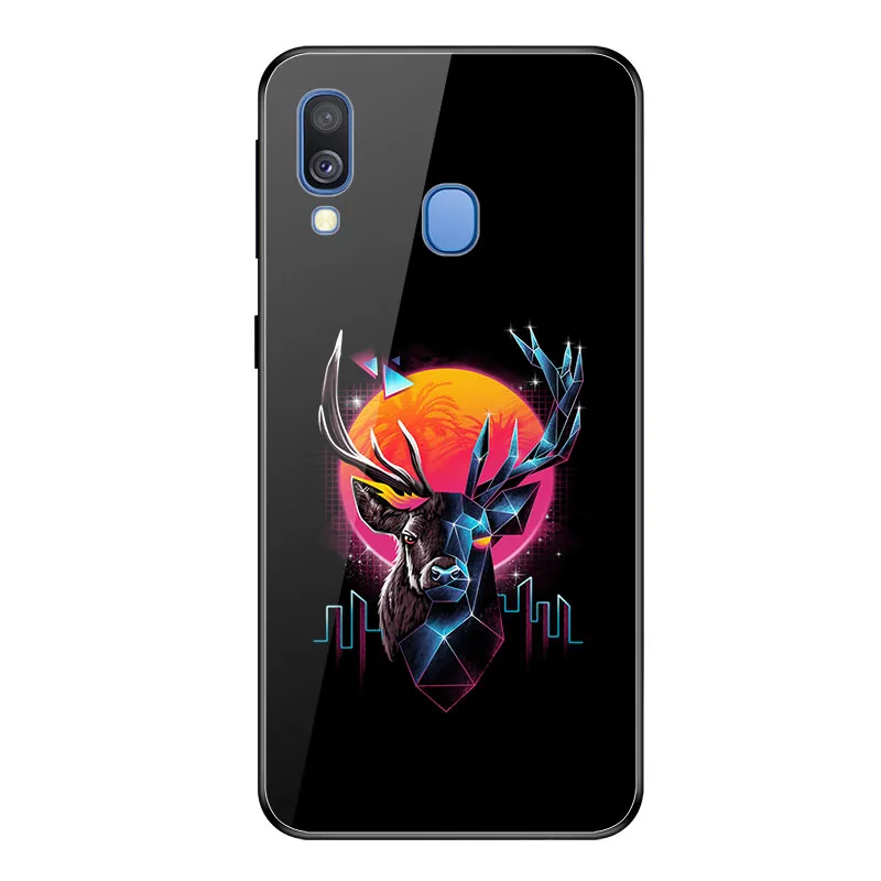 A010 Geruide для Coque samsung A20E чехол, закаленное стекло чехол cubierta para Для Funda samsung Galaxy A20E A202F A 20E A20E чехол - Цвет: A010