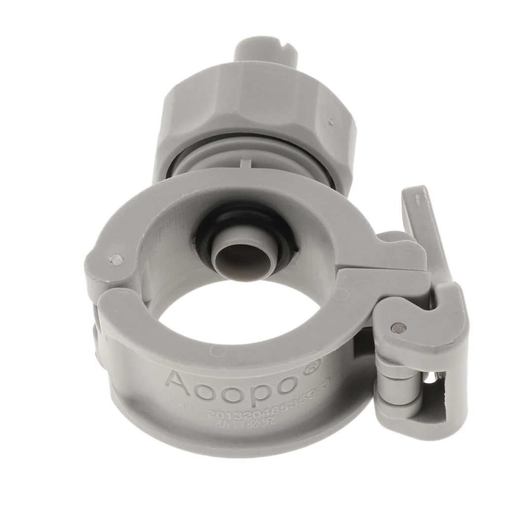 PP Adjustable Ball Flat Fan Clamp Spray Eyelet Nozzles, Repeated Loading and Unloading without Damage