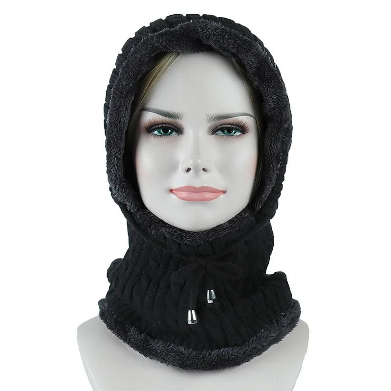 Зимняя вязаная шапка для мужчин шарф Skullies шапки зимние шапки для мужчин и женщин шапки шотландская шапочка с защитой брендовые кепки