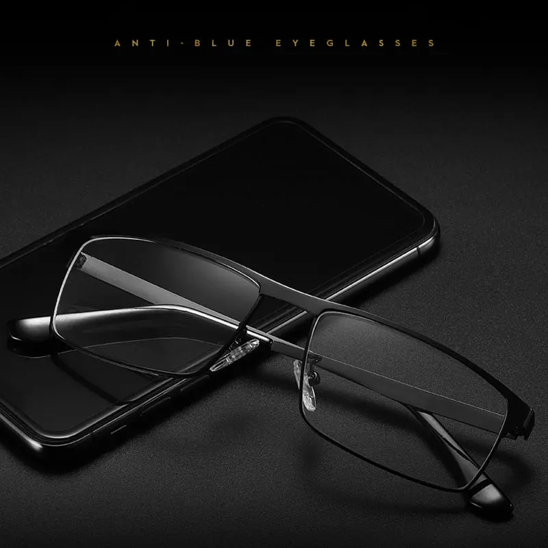 

Optical Eyeglasses Frame Full Rim Metal Alloy Glasses Frame with Medical Prescription Eyewear Spectacle 5013