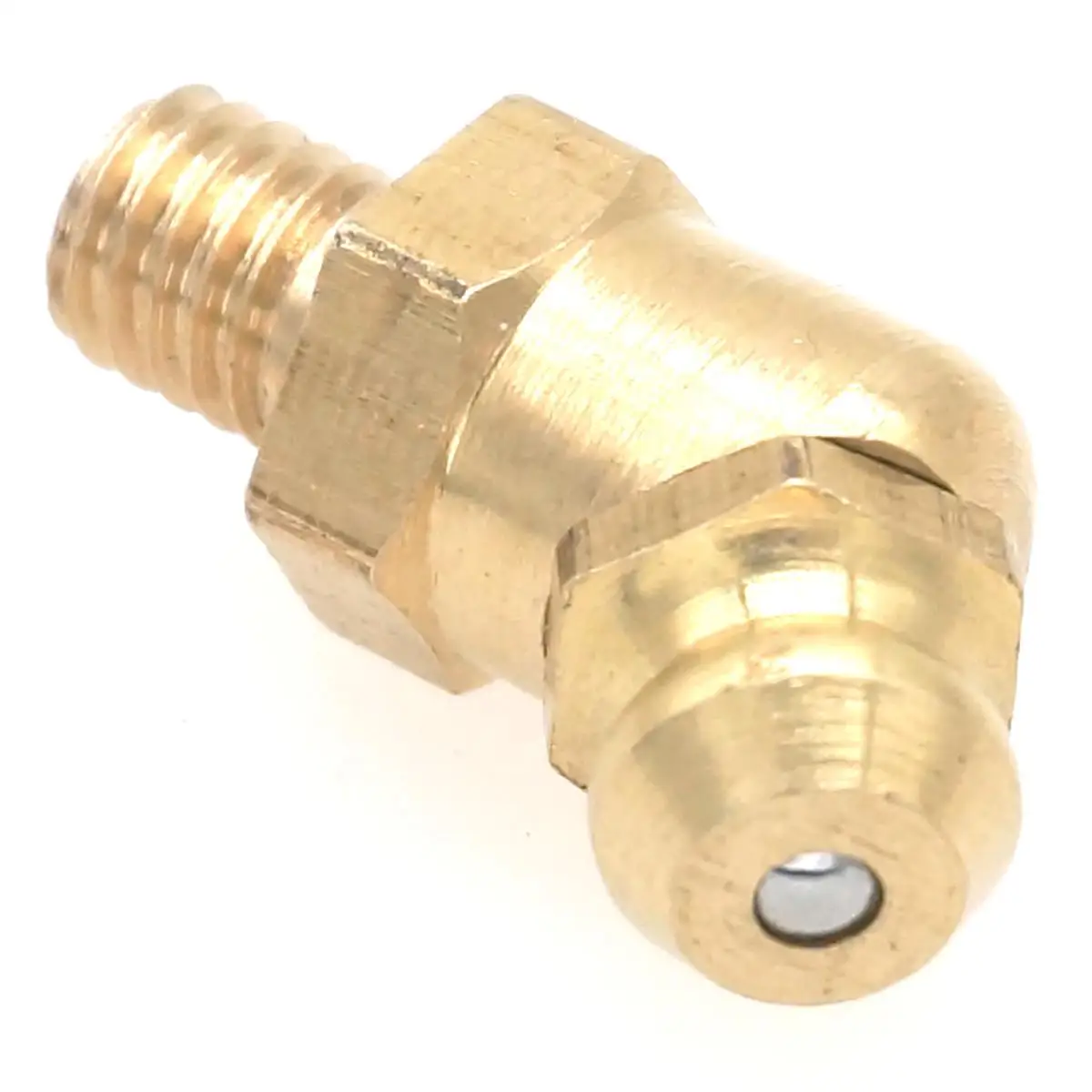 M5 Metric Male 45 Degrees Brass Grease Zerk Nipple Fitting For Gun Machine Tool Accessories | Обустройство дома