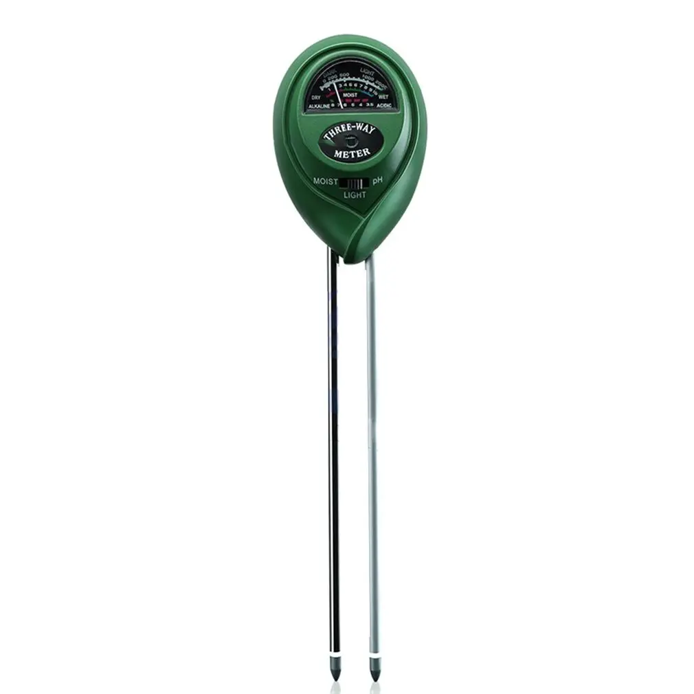

3 In 1 Soil Moisture Water Ph Meter Digital Tester Analyzer Garden Plant Flower Hydroponics Tool Detector