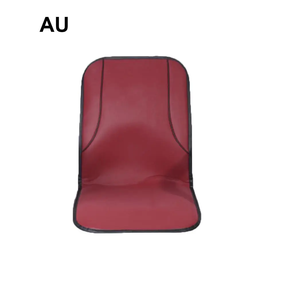 D Electric Heated Seat Cushion Comfortable Leather Heating Pad Cushion for Home Office Seat - Цвет: D