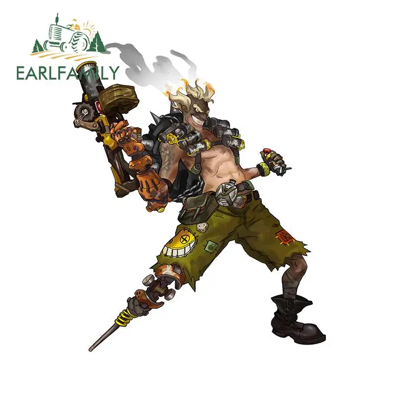 EARLFAMILY 13 см x 10 7 для Junkrat Gallery Overwatch автомобильные наклейки и Переводные картинки