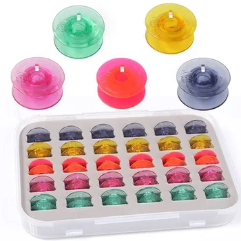 

Colorful bobbins With Thread Hole For Husqvarna Viking 4123078-G,4131825-45,4125615-45 (30pcs/box ,25pcs/box,20pcs )