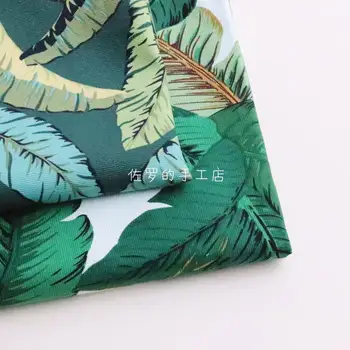 

Cotton canvas Soft Quality skin-friendly refreshing and tropical Fabric
