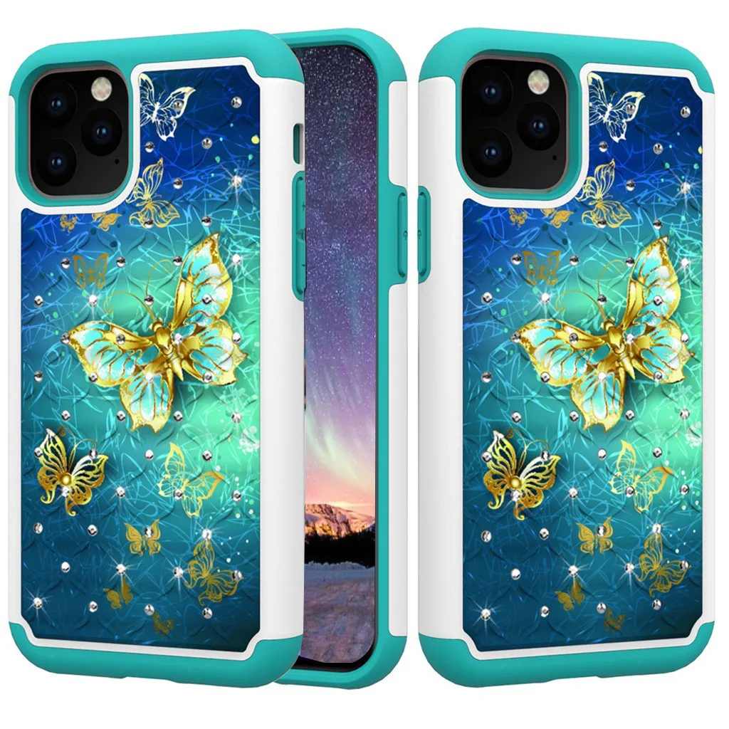 Dream Crystal Style Phone Case For iPhone 11Pro Max Dirt-resistant Slim Fashion Soft Cases Shockproof Dust-proof Phone Case