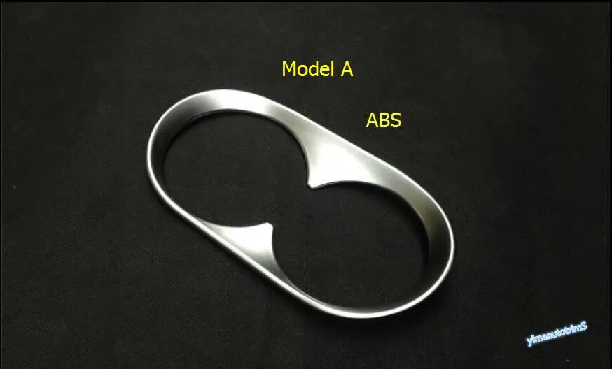 Model A Yimaautoпланки Аксессуары для Mazda 3 ABS держатель стакана воды+ Переключение передач шестерни панель украшения крышка отделка - Цвет: Model A