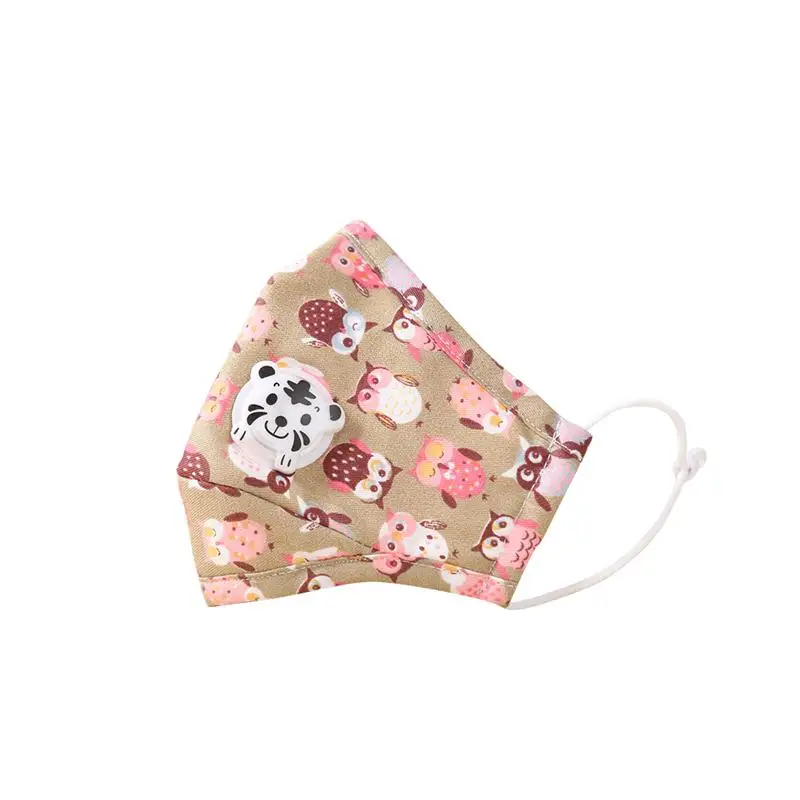 3pcs gauze mask cartoon efficient cute facial mask for kids