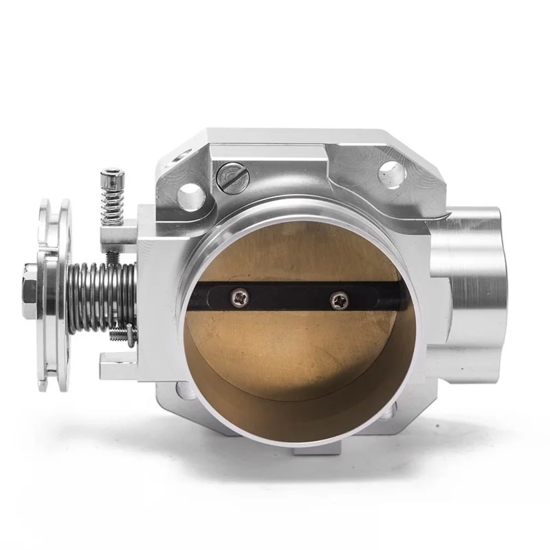 Алюминиевый Серебряный впускной коллектор 70 мм дроссельной заслонки для Honda B16 B18