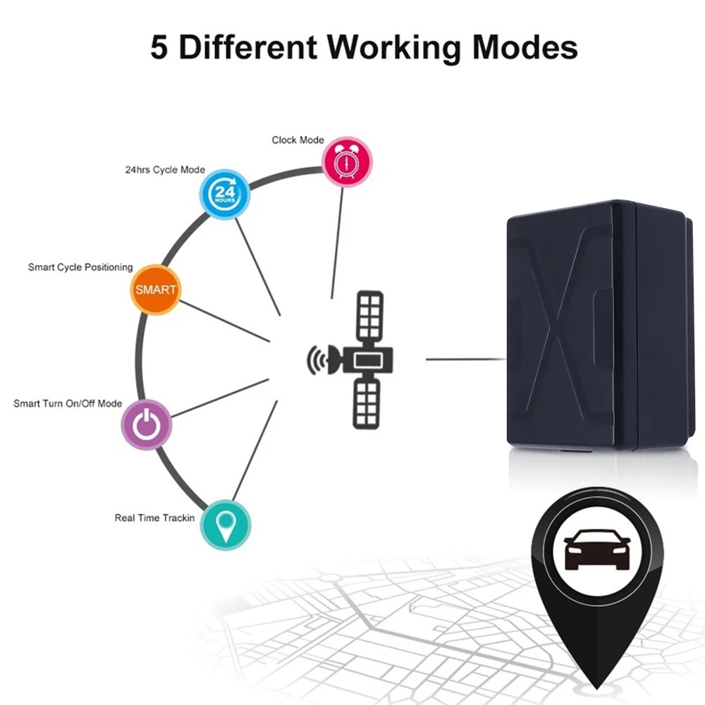  5400mA GPS Locator GPS Tracking Gerät Voice-Monitor Fahrzeug GPS Tracker Universal Lange Standby-ze
