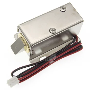 

Electronic Lock Catch Door Gate 12V 0.8A Release Assembly Solenoid Access Control
