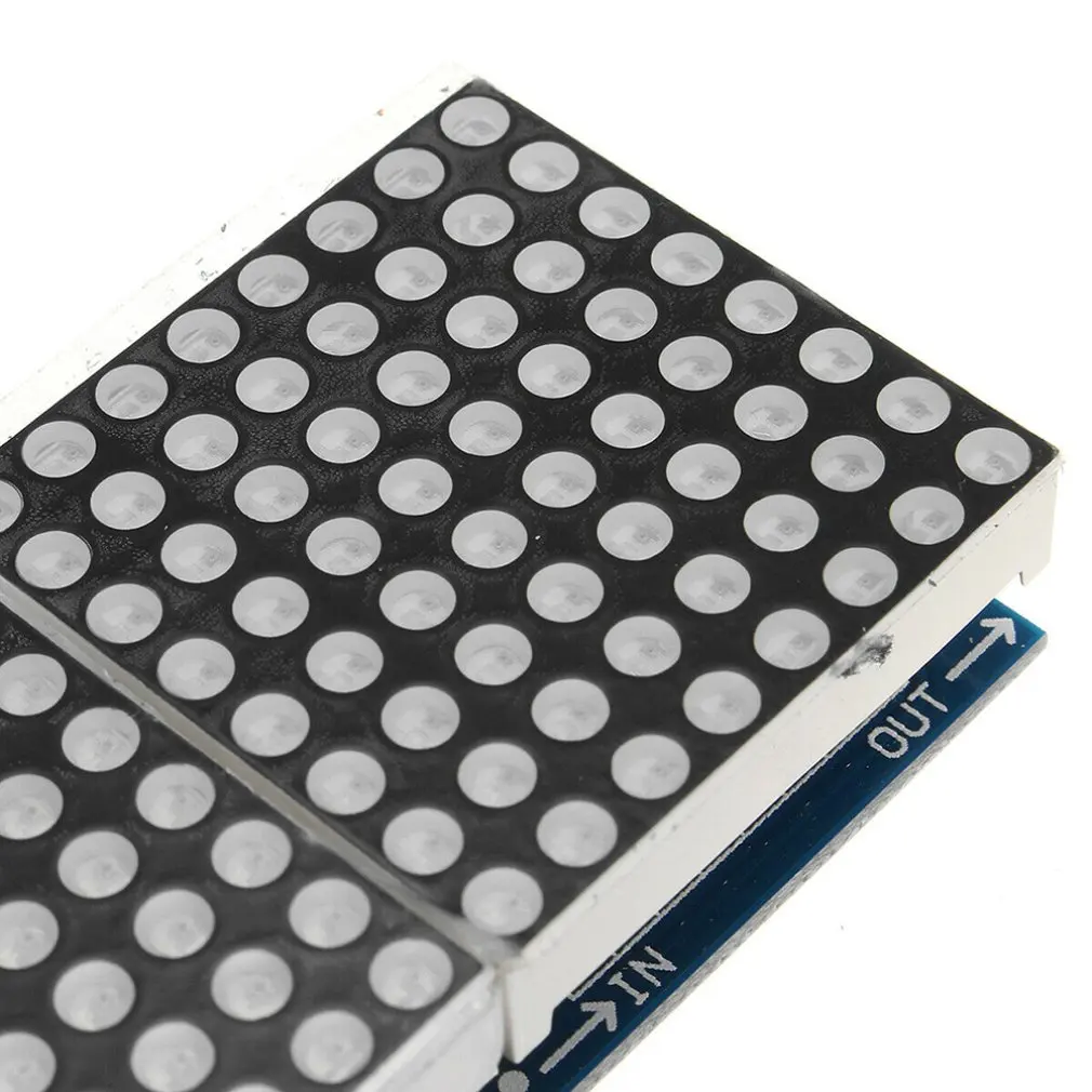 Max7219 Dot Matrix Module Controls Mcu Module 4 In One Display Send 5P Line Max Control Dot Matrix Module