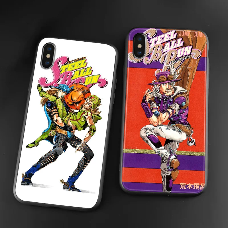 Гироскоп Zeppeli JoJo's невероятный стальной шар для iPhone 6s 7 8 Plus X XR XS 11 Pro 12 mini Max Мягкий