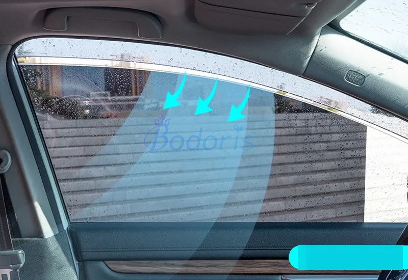 Для Honda CRV CR-V CR V оконный Наружный козырек тент Защита от солнца и дождя дефлектор хромированные аксессуары для стайлинга автомобилей