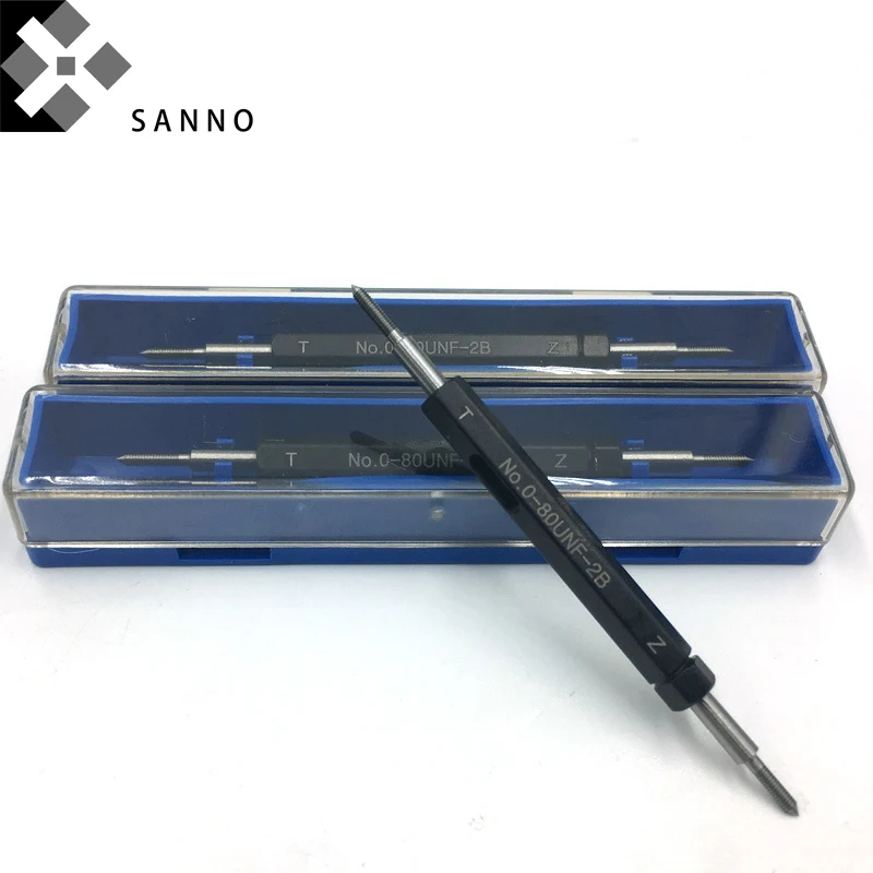 High precision UNC  UNF  UNEF  UNS US units screw gauging tool thread plug gauge 0-80 UNF-2B  4-40 UNC-2B  10-32 UNF-2B (6)