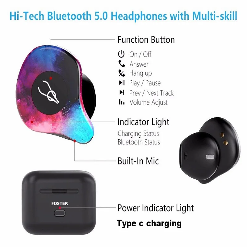 Original Sabbat X12 Pro TWS Bluetooth 5.0 Mini