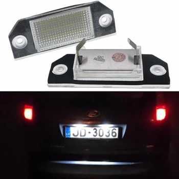 

2pcs For Ford Focus C-MAX I 03 07 Focus MK2 2003-2008 No Error Car Led Number License Plate Light Lamps Accessories