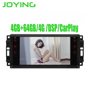 

7"Octa Core 4GB+64GB Android 8.1 Car Radio Stereo GPS Navigation Head Unit For JEEP WRANGLER DODGE CHRYSLER Multimedia CD Player