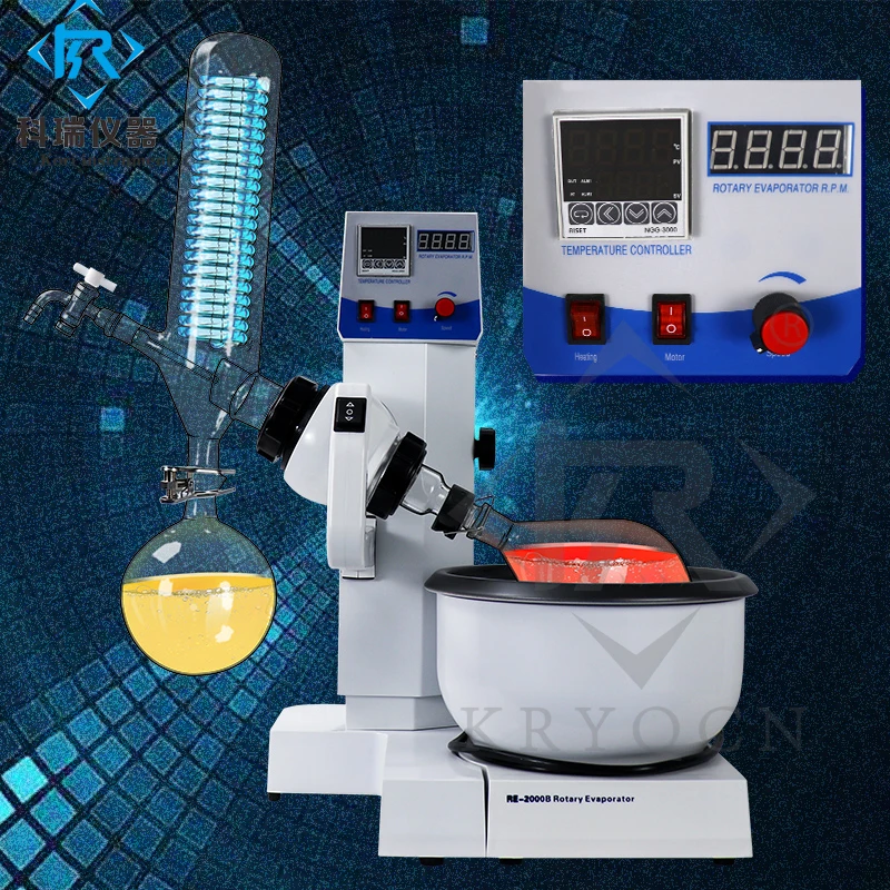 RE2000B Heating water bath with automatic lift for Rotary evaporator
