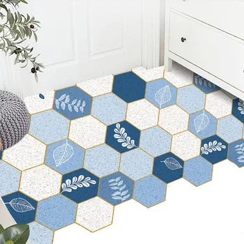 

Hexagonal lattice Durable Door Mat Outdoors Heavy Duty Doormat Easy Clean Low-Profile Rug Mats Entry Garage Patio High Traffic