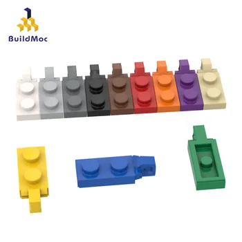 

BuildMOC 44301 1x2 single side hinged plate (convex) ldd44301 Brick For Building Blocks Parts DIY Educational Tech Parts Toys