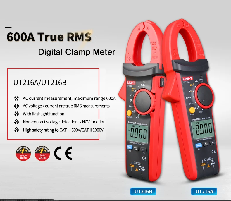 Pinças amperimétricas
