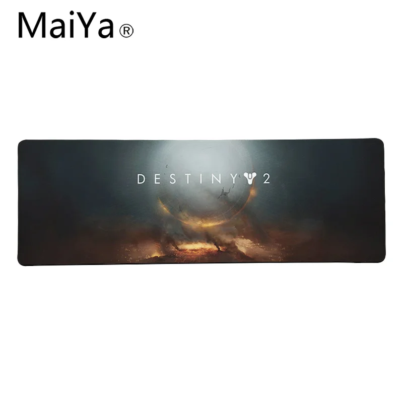 Maiya Одежда высшего качества Destiny 2 игровой плеер стол ноутбука резиновый коврик для мыши женской обуви большого Мышь Pad клавиатуры коврик - Цвет: Lock Edge 40X90cm