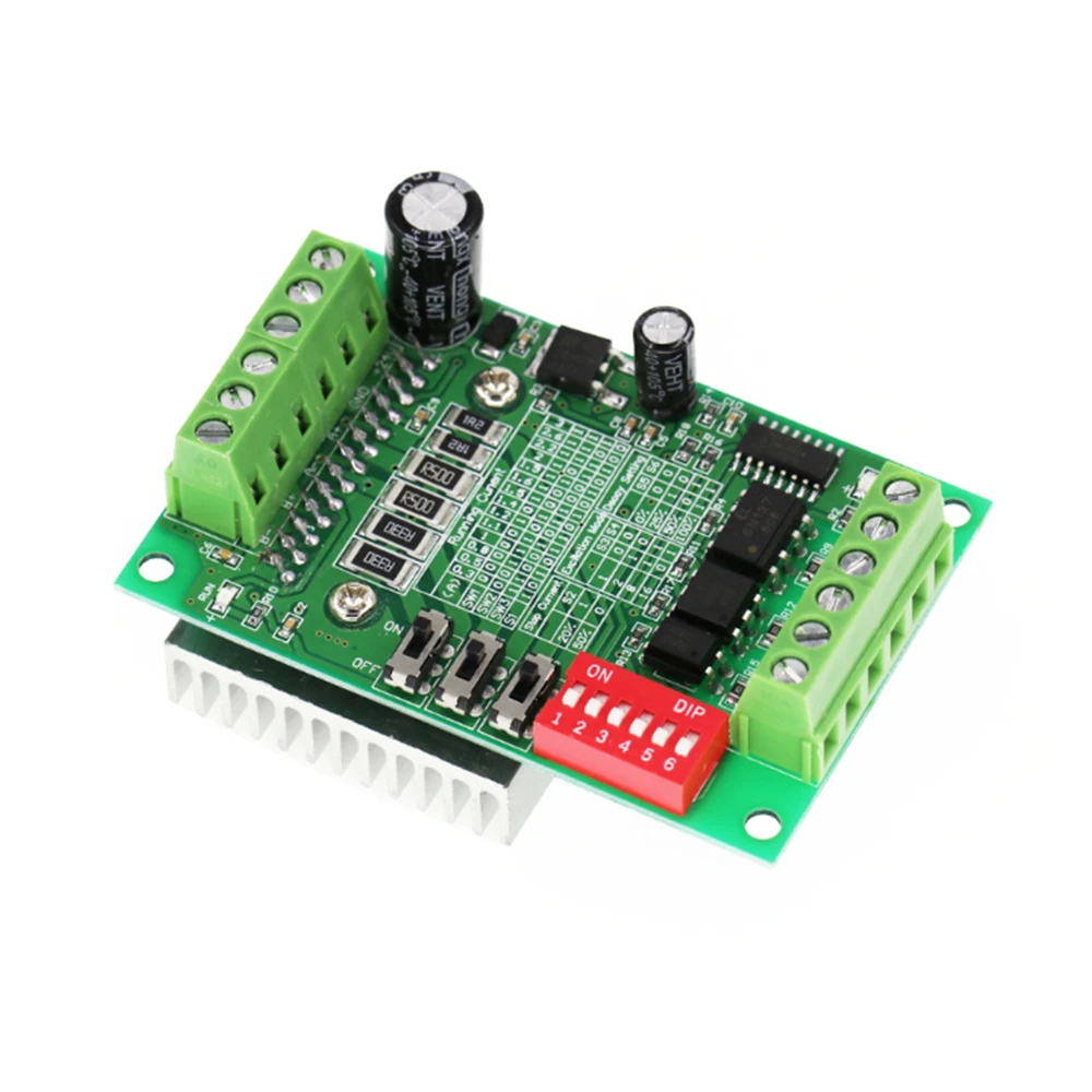 

1 Axis TB6560 Stepper Motor Driver Controller Board 3.5A 10V-35V CNC Rounter Control Low Voltage Over Heat Current Protection