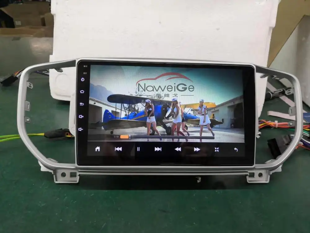 NaweiGe 9 дюймов Android головное устройство для Kia Sportage стерео для kia sportage автомобильный dvd-плеер для Kia Sportage KX5- аудио