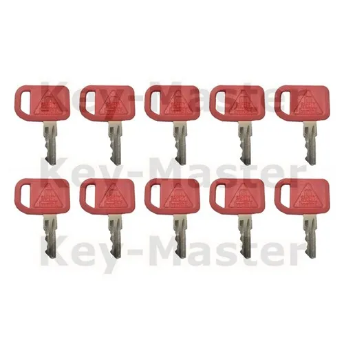 10pc key JDR Key For John Deere Excavator Fit All Graders Dozers Skid Steer AR51481 Free Shipping