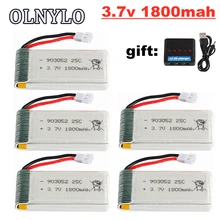 Charger For SYMA X5S X5SC M18 RC Quadcopter 4pc Lipo Battery 3.7V 1200mAh 25C