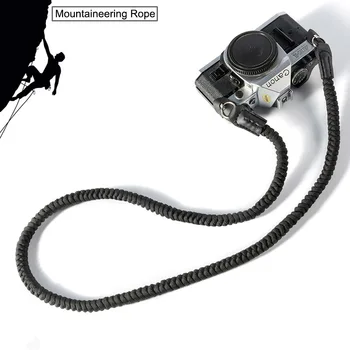 

Mountainee Rope & Leather Handmade Camera Neck Shoulder Strap for Digital Camera Leica Canon Fuji Nikon Olympus Pentax Sony