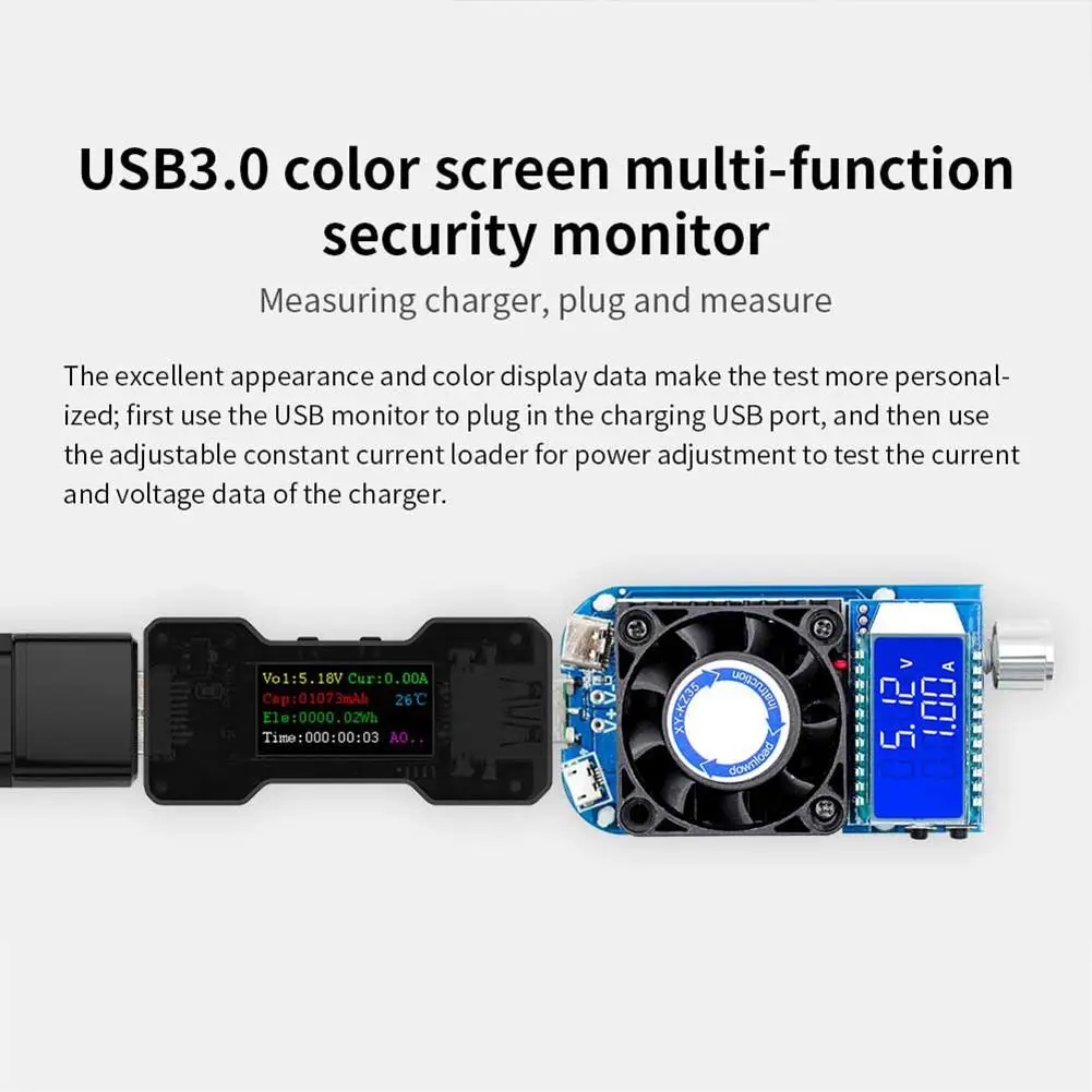 FNB18 USB Tester DC Digital Voltmeter Amperimetro Current Voltage Meter Amp Volt Ammeter Detector Power Bank Charger Indicator