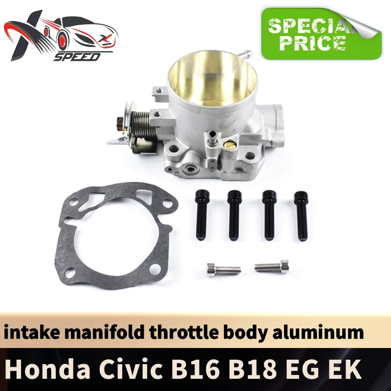 Корпус дроссельной заслонки Civic EG EK S2000 для Honda Prelude Acura Integra 90-01 алюминиевый
