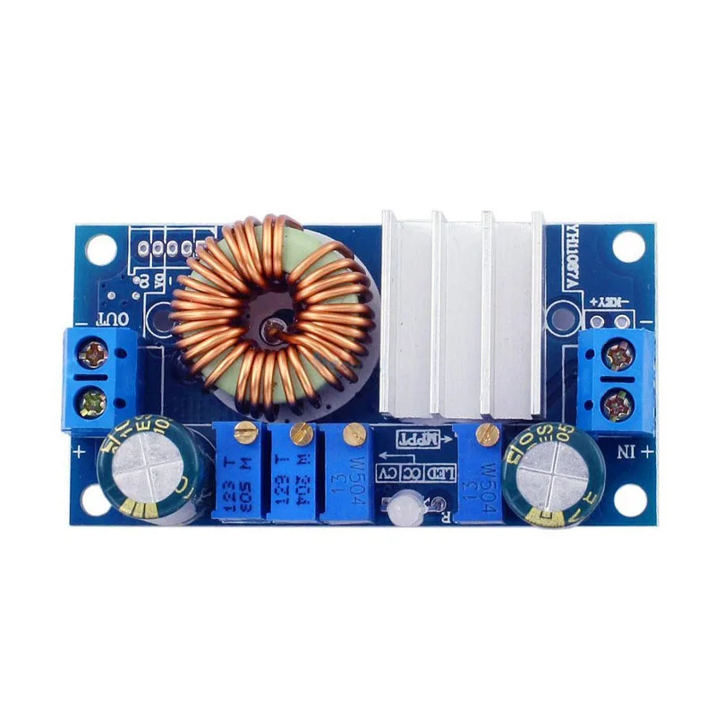 

DC-DC 5A Buck Constant Voltage Constant Current MPPT Solar Panel Controller 6-36V To 1.25-32V Step Down Charging Module