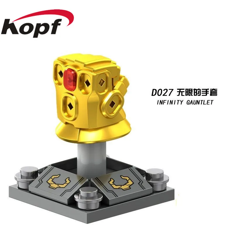 D027 20Pcs No Box 20 шт. строительные блоки Супер Герои кирпичи Железный человек фильм Бесконечность война Капитан Америка Фигурки Человека-паука для детей игрушки D009 - Цвет: D027 20Pcs No Box