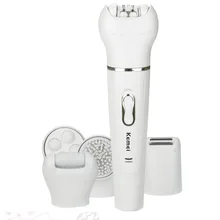 Kemei Lady бритва Пинцет инструмент для чистки лица ножной шлифовальный станок пять в одном KM-2199