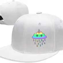 Модные бейсболки унисекс с изображением облаков единорога, регулируемые кепки для взрослых