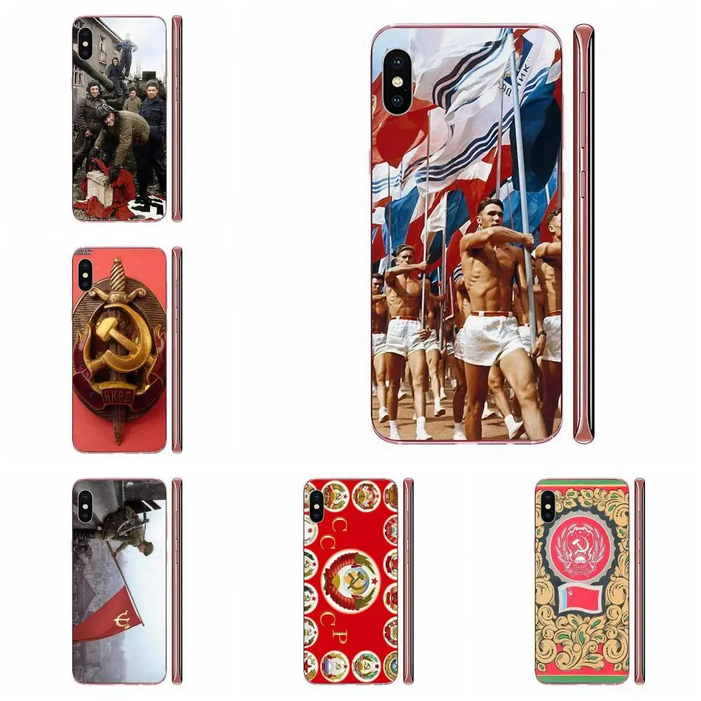Vintage Russian Federation Flag For Huawei Honor Mate Nova Note 20 20s 30 5 5I 5T 6 7I 7C 8A 8X 9X 10 Pro Lite Play Soft Cover | Мобильные