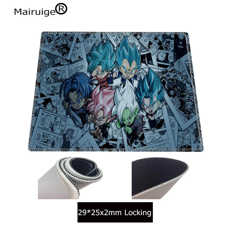 Mairuige, японские аниме Dragon Ball Z, большой игровой коврик для мыши с замком, высокое качество, расширенный коврик для мыши, профессиональный