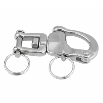 

Boat Snap Shackle Parts Hardware 2-3/4-Inch AISI 316 For Sailboat Spinnaker