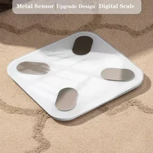 Body Fat Scale Pole Piece Electronic Bathroom Scale LED Digital Dispaly Smart Bluetooth Scales BMI Body Composition Analyzer App